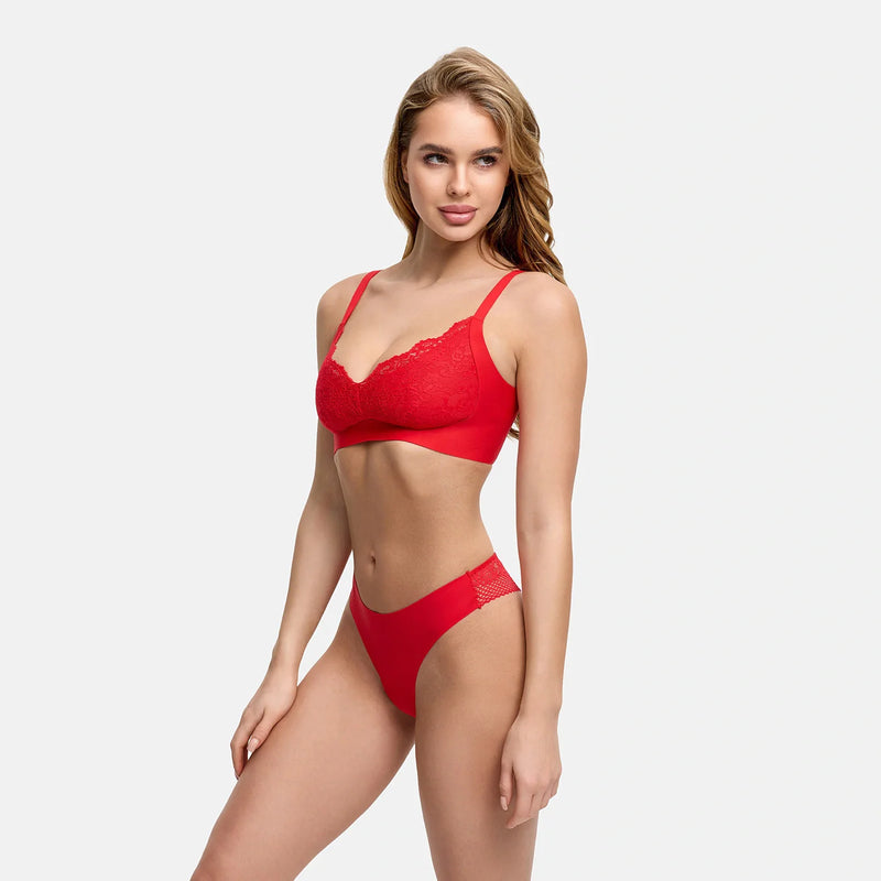 Soutien-Gorge Push-Up Dentelle Confort